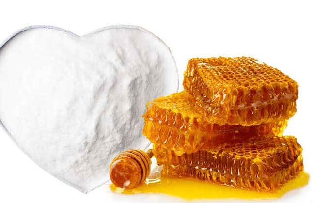 bicarbonat de sodiu și miere pentru ciuperca unghiilor de la picioare